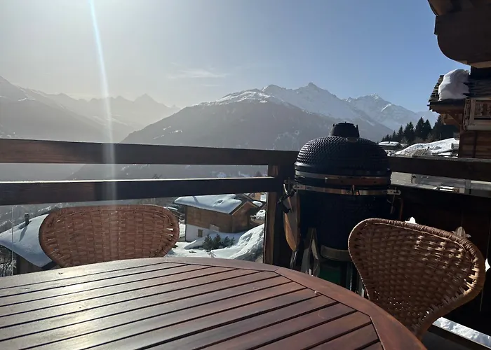 Appartement Dixence Luxury Floor With Jacuzzi Hérémence