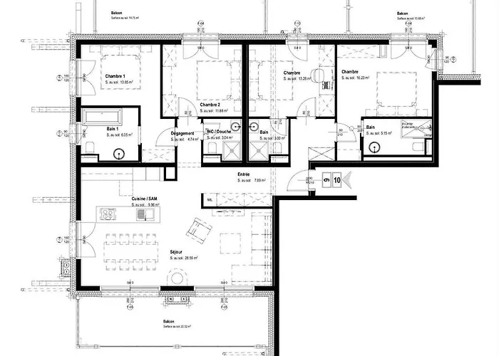 Appartement Dixence Luxury Floor With Jacuzzi Hérémence